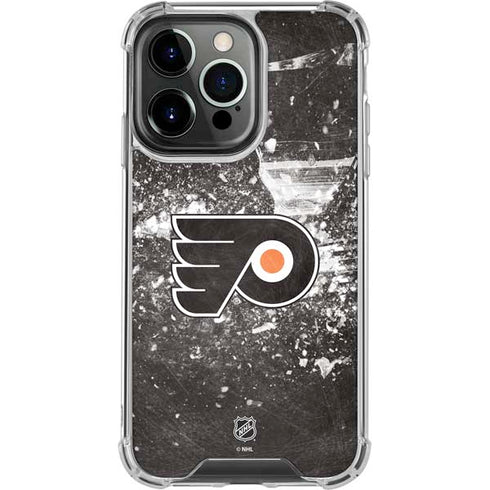 NHL Philadelphia Flyers Frozen iPhone 16 Pro Clear Case